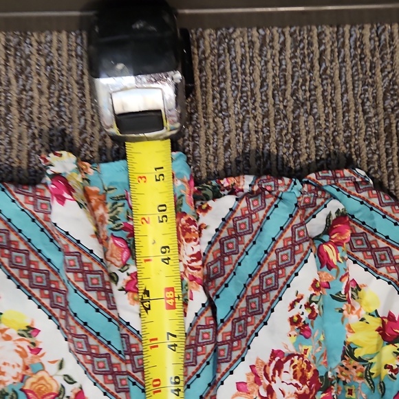 Torrid Smocked Challis Maxi Dress Size 3 - Picture 10 of 16